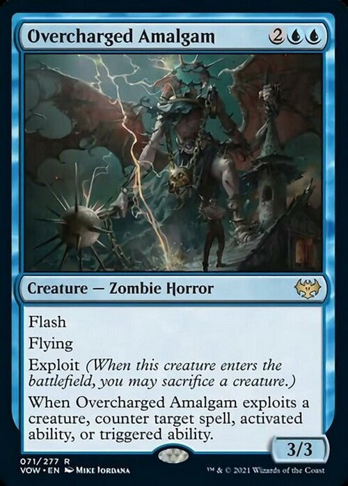 Overcharged Amalgam ~ Crimson Vow [ NM ] [ Magic MTG ]
