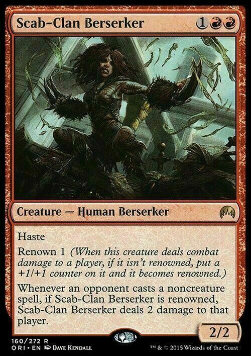Scab-Clan Berserker ~ Magic Origins [ EX ] [ Magic MTG ]