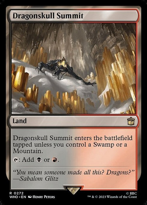 Dragonskull Summit ~ Commander: Doctor Who [ NM ] [ Magic MTG ]
