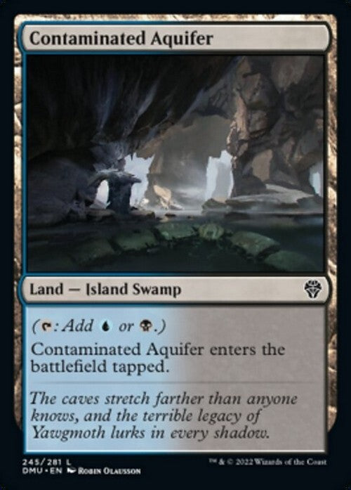 10 x FOIL Dominaria United Dual Lands ( Full Set = 1 of each ) [ NM ] [ MTG ]