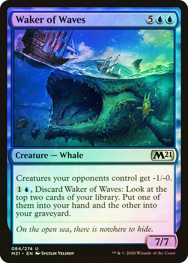FOIL Waker of Waves ~ Core 2021 [ NM ] [ Magic MTG ]