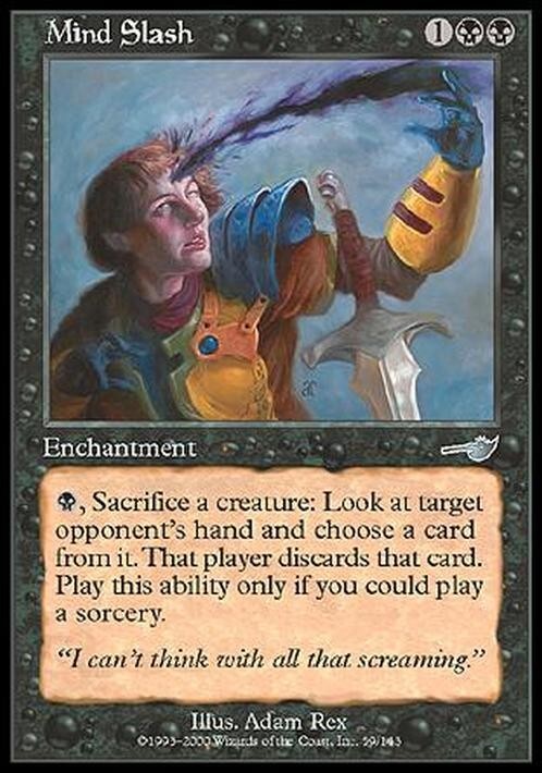 Mind Slash ~ Nemesis [ EX ] [ Magic MTG ]