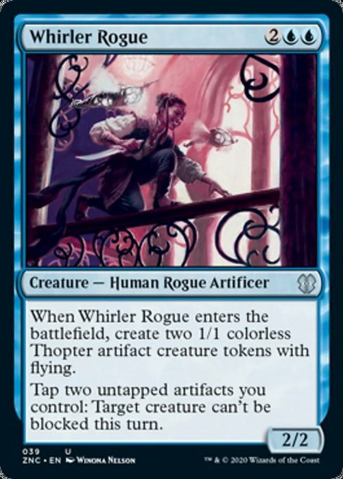 Whirler Rogue ~ Commander: Zendikar Rising [ NM ] [ MTG ]
