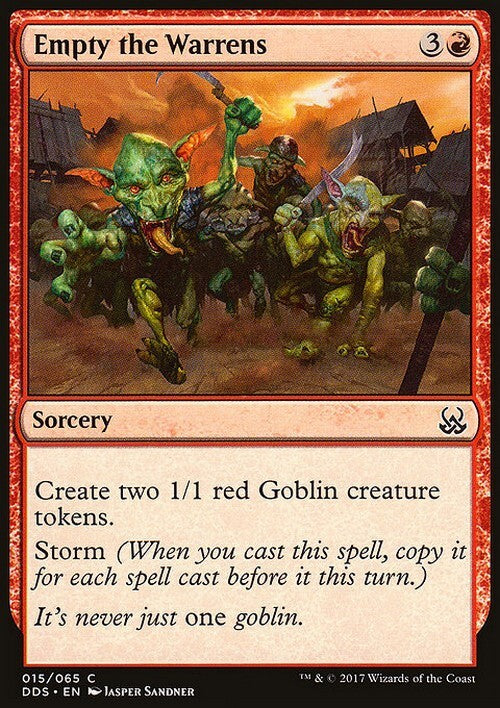 Empty the Warrens ~ Duel Decks [ EX ] [ Magic MTG ]