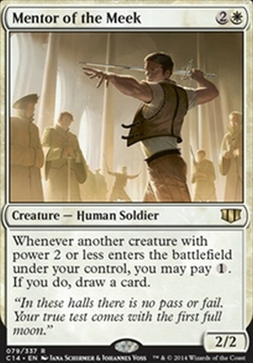 Mentor of the Meek ~ Commander 2014 [ EX ] [ Magic MTG ]