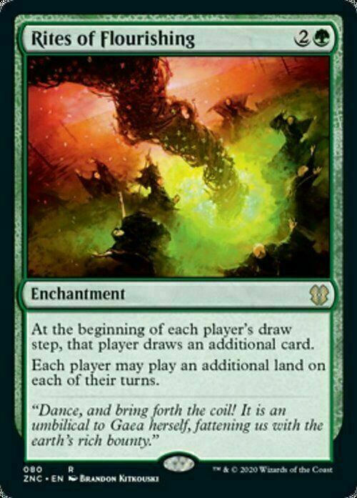 Rites of Flourishing ~ Commander: Zendikar Rising [ NM ] [ Magic MTG ]