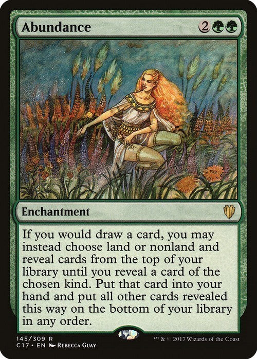Abundance ~ Commander 2017 [ EX ] [ Magic MTG ]