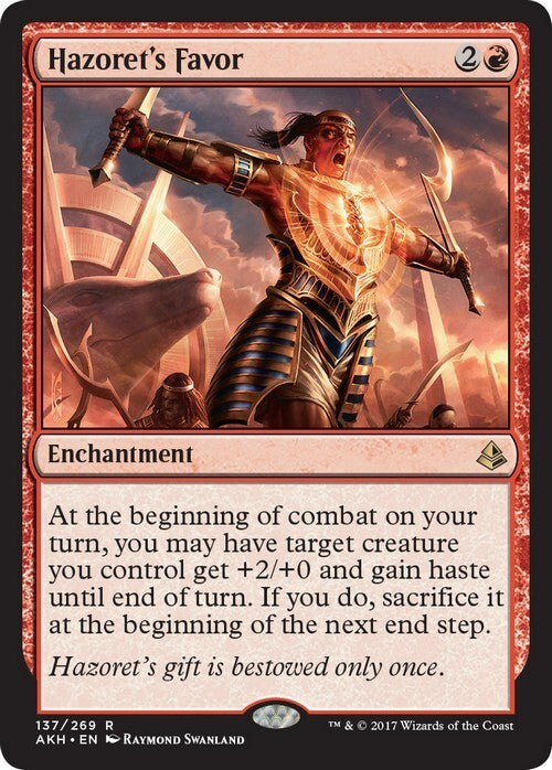 Hazoret's Favor ~ Amonkhet [ EX ] [ Magic MTG ]
