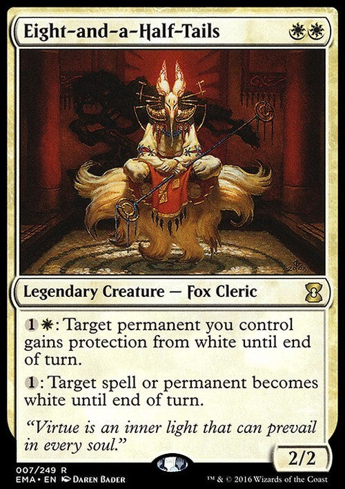 Eight-and-a-Half-Tails ~ Eternal Masters [ EX ] [ Magic MTG ]