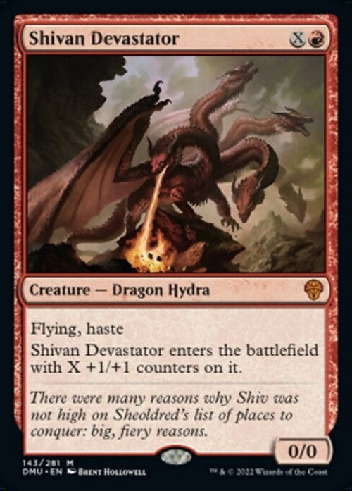 Shivan Devastator ~ Dominaria United [ NM ] [ Magic MTG ]