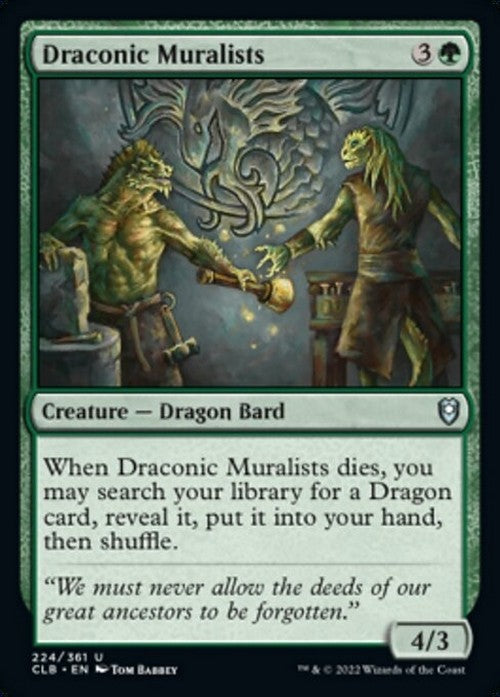 Draconic Muralists ~ Commander Legends 2 [ NM ] [ Magic MTG ]