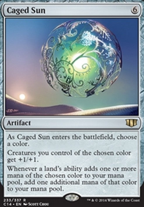 Caged Sun ~ Commander 2014 [ EX ] [ Magic MTG ]