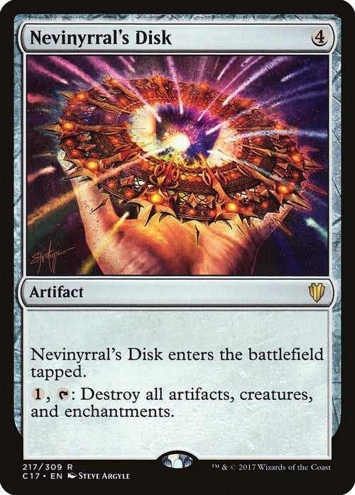 Nevinyrral's Disk ~ Commander 2017 [ EX ] [ Magic MTG ]