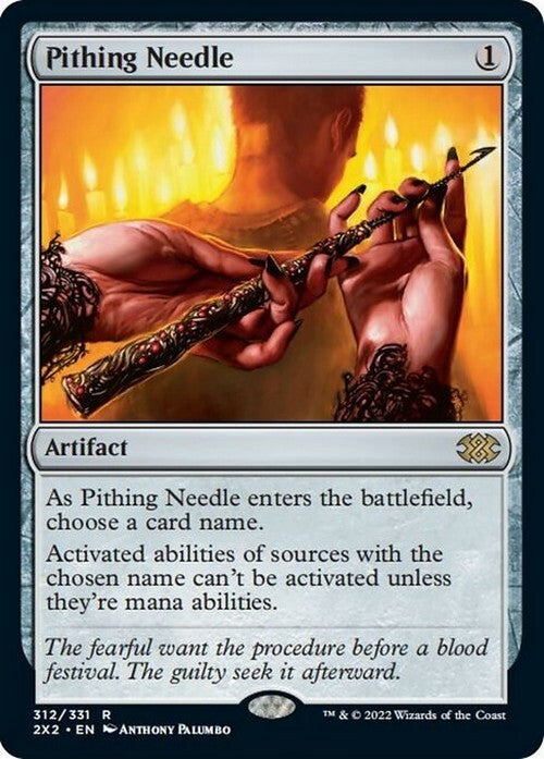 Pithing Needle ~ Double Masters 2022 [ NM ] [ Magic MTG ]