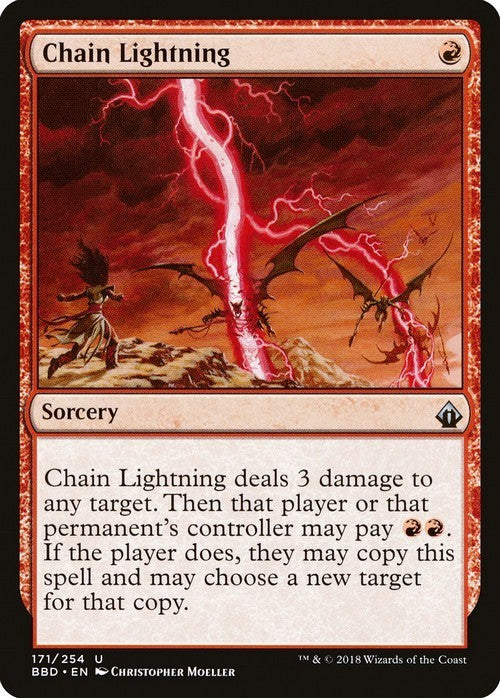 Chain Lightning ~ Battlebond [ NM ] [ Magic MTG ]