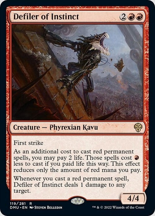 Defiler of Instinct ~ Dominaria United [ NM ] [ Magic MTG ]
