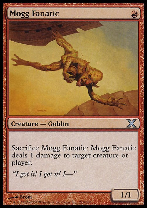 Mogg Fanatic ~ Tenth Edition [ EX ] [ Magic MTG ]