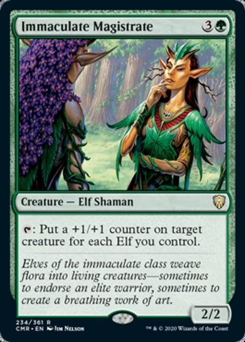 Immaculate Magistrate ~ Commander Legends 1 [ NM ] [ Magic MTG ]