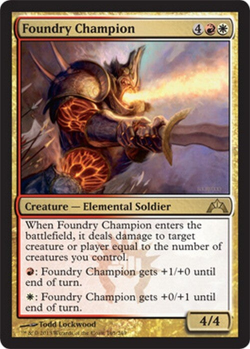 Foundry Champion ~ Gatecrash [ EX ] [ Magic MTG ]
