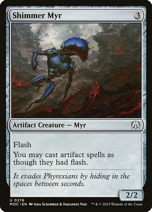 Shimmer Myr ~ Commander: March of the Machine [ NM ] [ Magic MTG ]