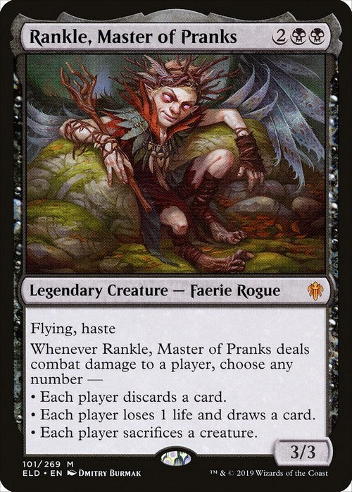 Rankle, Master of Pranks ~ Throne of Eldraine [ NM ] [ Magic MTG ]