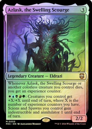 FOIL Azlask, the Swelling Scourge ~ Commander: Modern Horizons 3 [ NM ] [ MTG ]