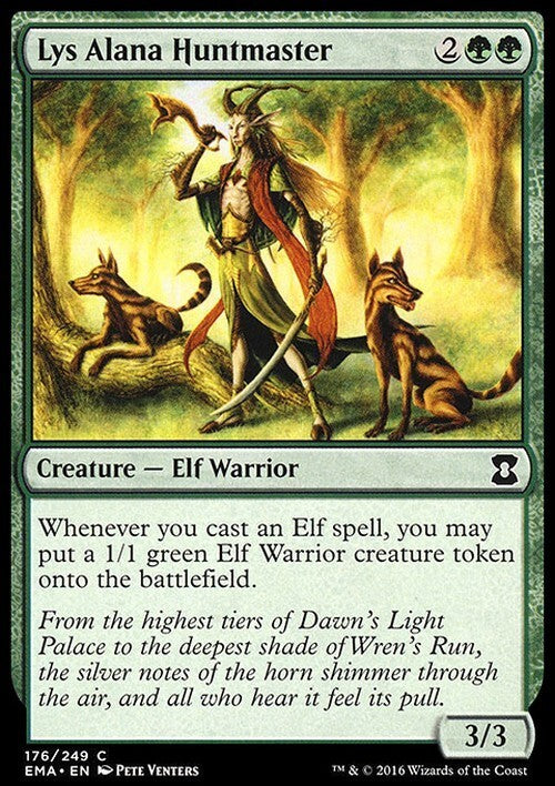 Lys Alana Huntmaster ~ Eternal Masters [ EX ] [ Magic MTG ]
