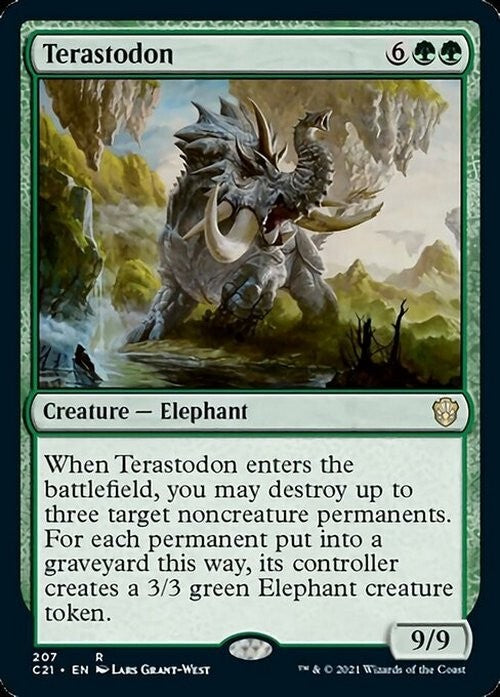 Terastodon ~ Commander: Strixhaven [ NM ] [ Magic MTG ]