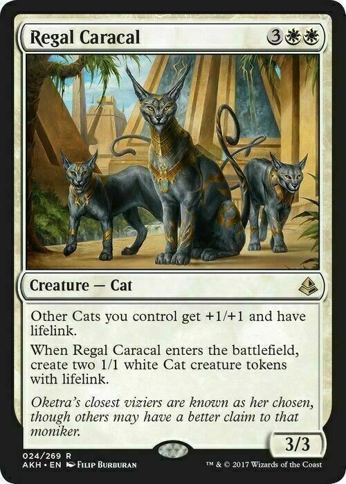 Regal Caracal ~ Amonkhet [ EX ] [ Magic MTG ]
