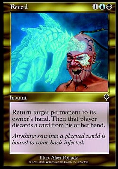 Recoil ~ Invasion [ EX ] [ Magic MTG ]