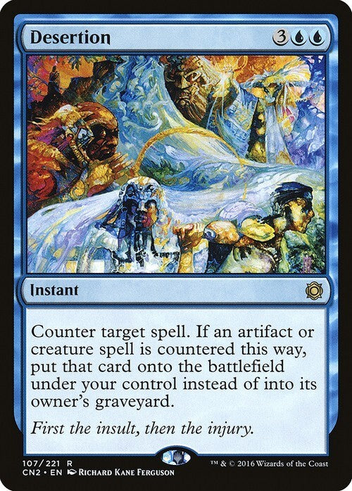 Desertion ~ Conspiracy 2 [ EX ] [ Magic MTG ]