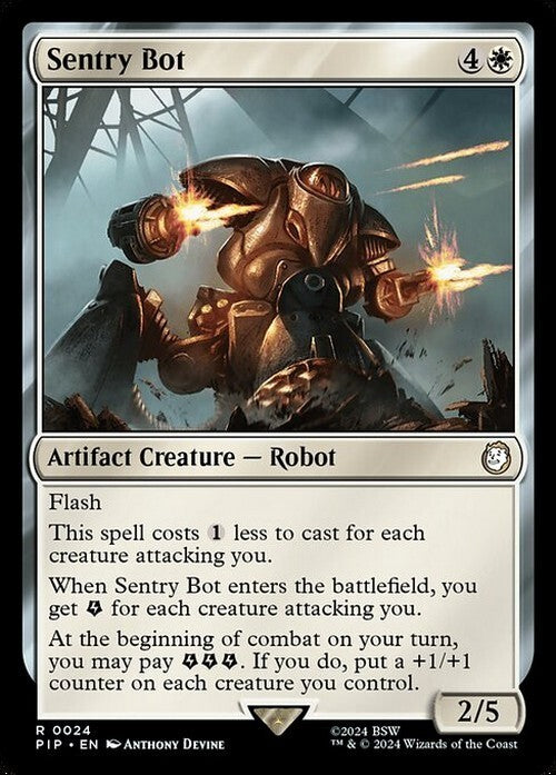 Sentry Bot ~ Commander: Fallout [ NM ] [ Magic MTG ]