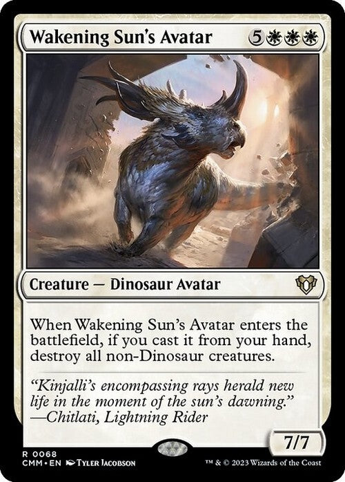 Wakening Sun's Avatar ~ Commander Masters [ NM ] [ Magic MTG ]