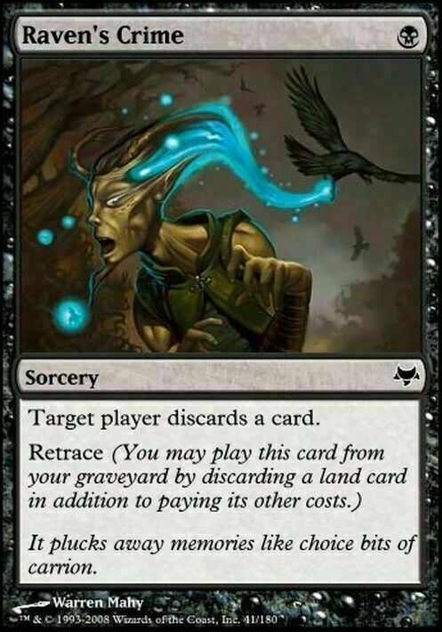 Raven's Crime ~ Eventide [ EX ] [ Magic MTG ]