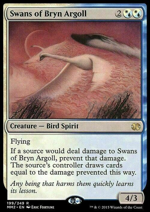Swans of Bryn Argoll ~ Modern Masters 2015 [ EX ] [ Magic MTG ]