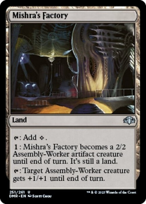 Mishra's Factory ~ Dominaria Remastered [ NM ] [ Magic MTG ]
