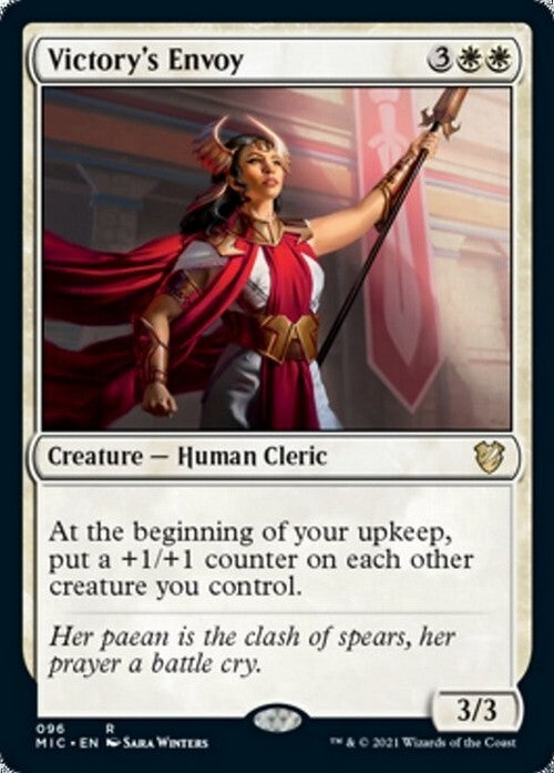 Victory's Envoy ~ Commander: Midnight Hunt [ NM ] [ Magic MTG ]