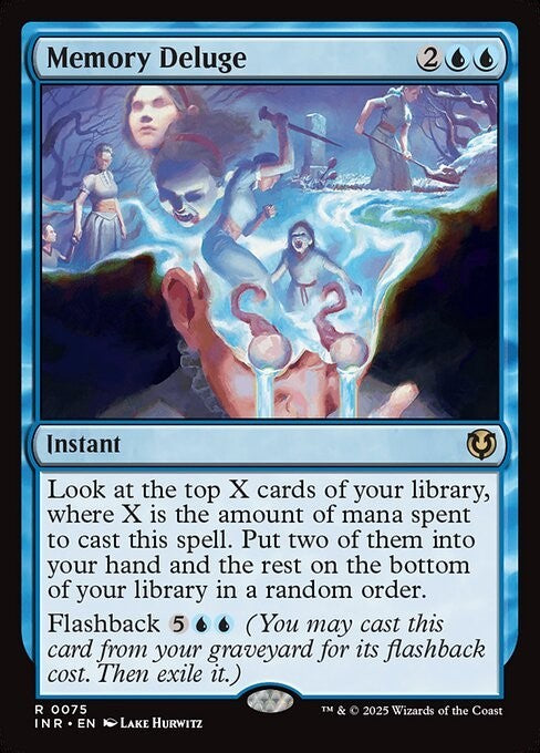 Memory Deluge ~ Innistrad Remastered [ NM ] [ Magic MTG ]