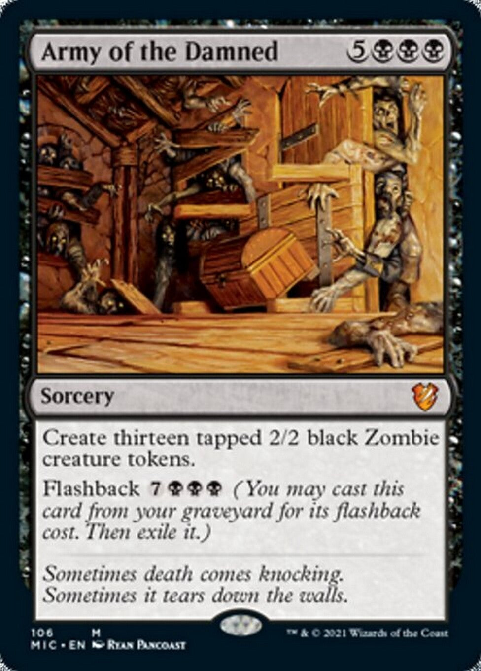 Army of the Damned ~ Commander: Midnight Hunt [ NM ] [ MTG ]