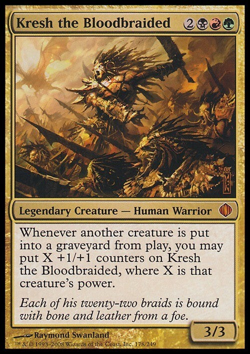 Kresh the Bloodbraided ~ Shards of Alara [ EX ] [ Magic MTG ]
