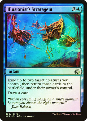 FOIL Illusionist's Stratagem ~ Aether Revolt [ EX ] [ Magic MTG ]