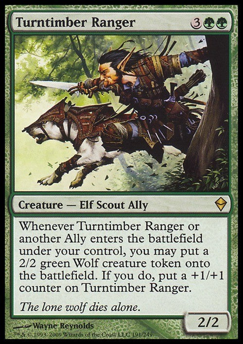 Turntimber Ranger ~ Zendikar [ EX ] [ Magic MTG ]
