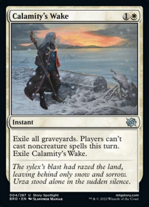 Calamity's Wake ~ The Brothers' War [ NM ] [ Magic MTG ]