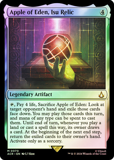 FOIL Apple of Eden, Isu Relic ~ Assassin's Creed [ NM ] [ Magic MTG ]