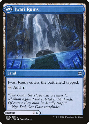 Jwari Disruption / Jwari Ruins ~ Zendikar Rising [ NM ] [ Magic MTG ]