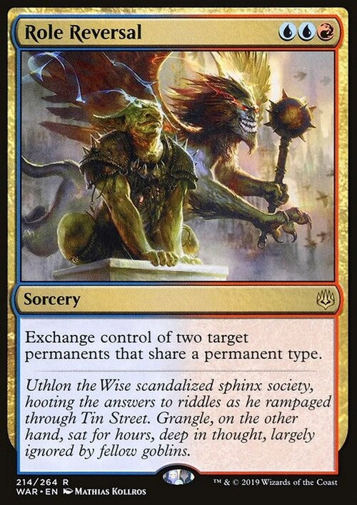 Role Reversal ~ War of the Spark [ EX ] [ Magic MTG ]