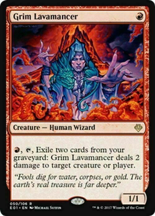 Grim Lavamancer ~ Archenemy: Nicol Bolas [ NM ] [ Magic MTG ]