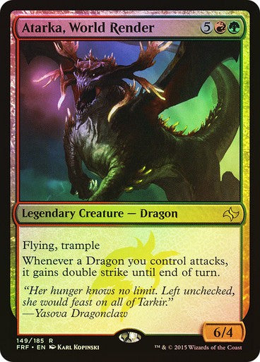 FOIL Atarka, World Render ~ Fate Reforged [ PL ] [ Magic MTG ]