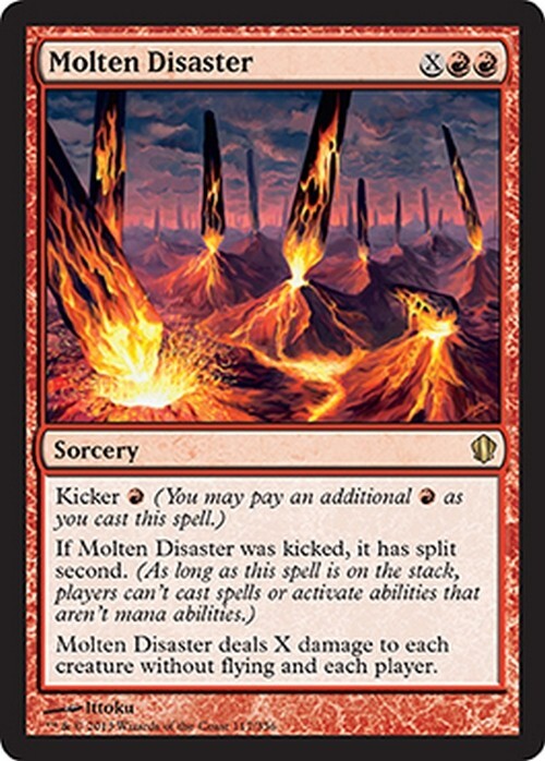 Molten Disaster ~ Commander 2013 [ EX ] [ Magic MTG ]