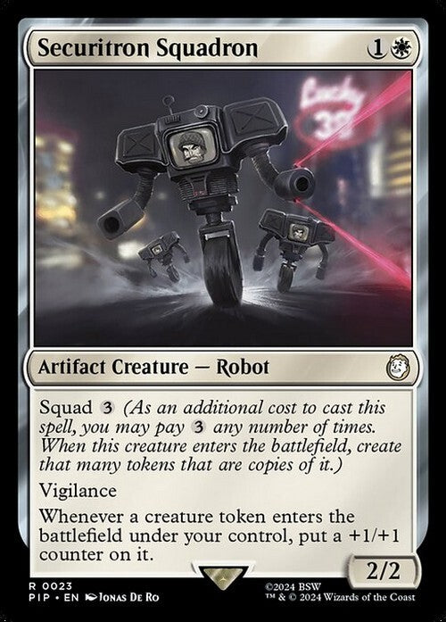 Securitron Squadron ~ Commander: Fallout [ NM ] [ Magic MTG ]